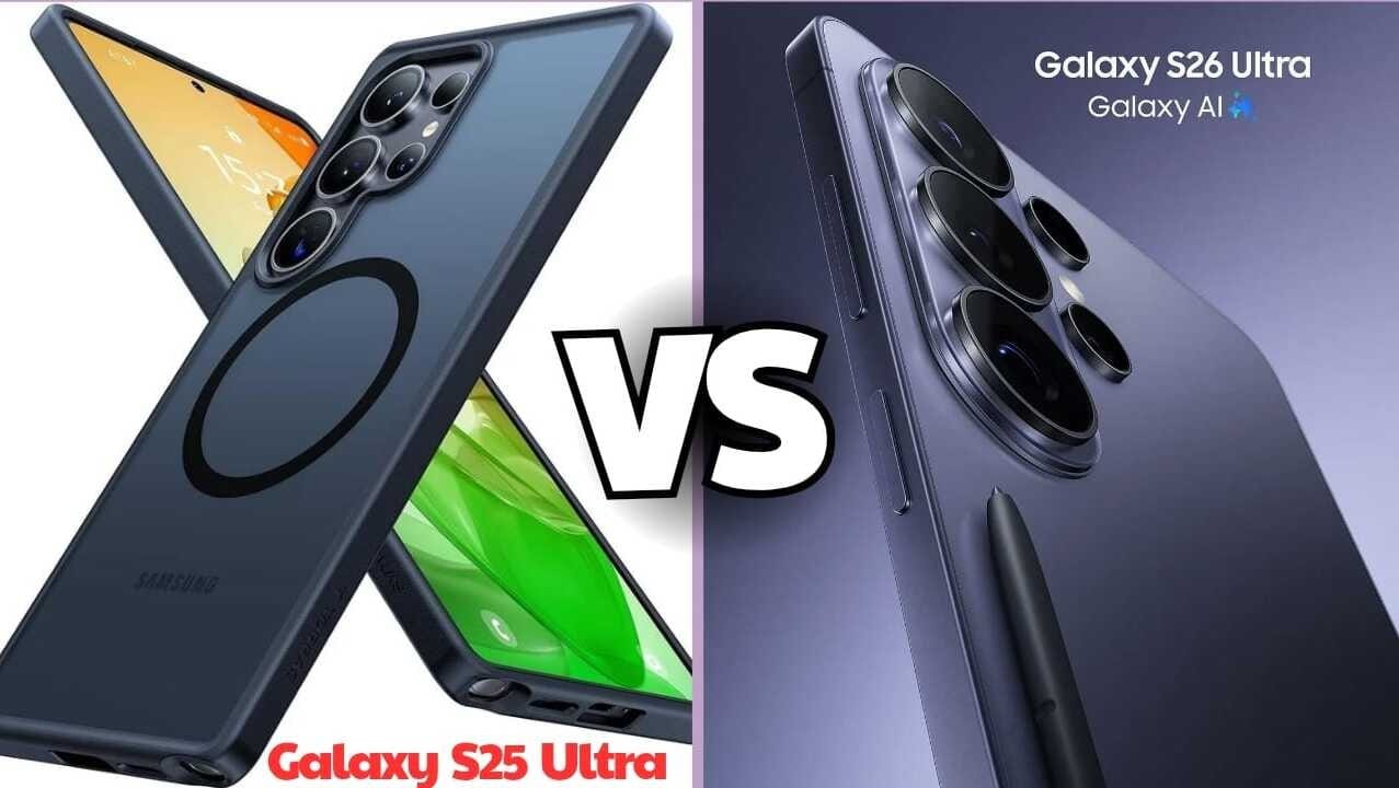 Samsung galaxy S26 Ultra vs samsung galaxy S25 Ultra first look